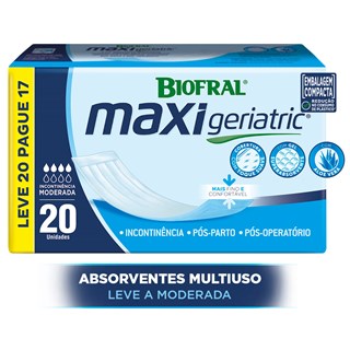 Absorvente Geriátrico Biofral Maxi