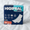 Absorvente Higifral - 20 unidades