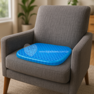 Almofada Assento Em Gel - Caixa de Ovo - Sit Egg