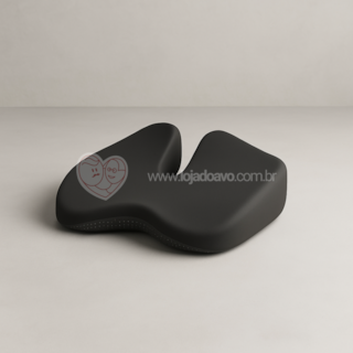 Almofada Ortopédica Cóccix  - Carbon
