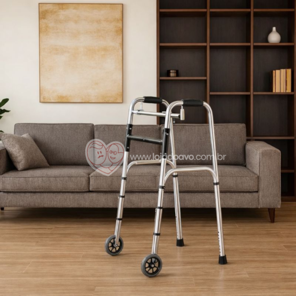 Andador para Reabilitação de Passada com Apoio de Antebraço