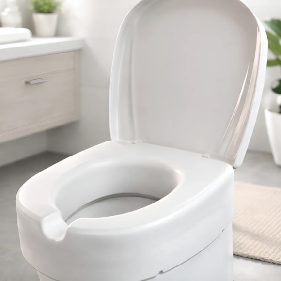 Assento Sanitário Elevado Retangular 13,5cm