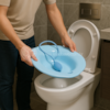 Bacia Para Banho de Assento no Vaso Sanitário - Portátil