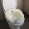 Bacia Para Banho de Assento no Vaso Sanitário - Portátil