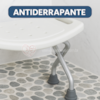 Banqueta para Banho Regulável - Dobrável
