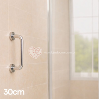 Barra de Apoio em Aço Inox - Segurança e Autonomia