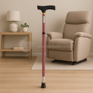 Bengala Dobrável Estampada