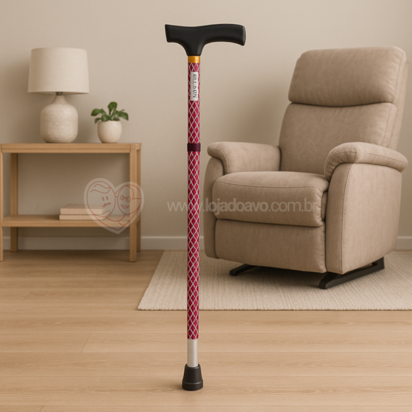 Bengala Dobrável Estampada