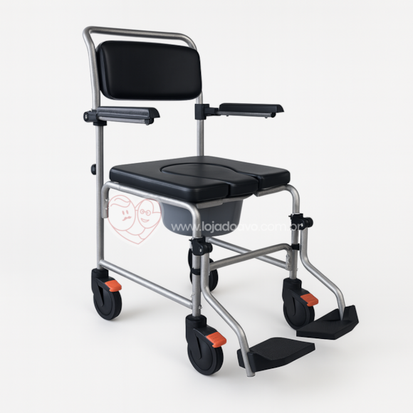 Cadeira de Banho Alumínio AquaSafe