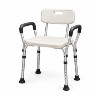 Cadeira de Banho com Braço e Encosto - FST5206