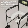 Cadeira de Banho com Rodas Giratórias