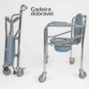 Cadeira de Banho Higiênica em Alumínio - B20
