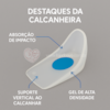 Calcanheira Vertical Siligel Protect – Alívio Imediato para Dor no Calcanhar