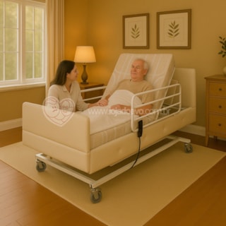 Cama Hospitalar Motorizada  - Com Colchão - PRMC