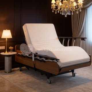 Cama Hospitalar Poltrona Advance Completa