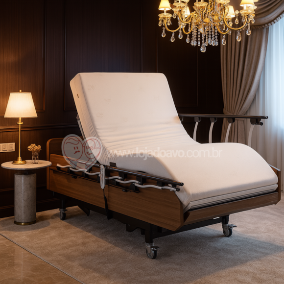 Cama Hospitalar Poltrona Advance Completa
