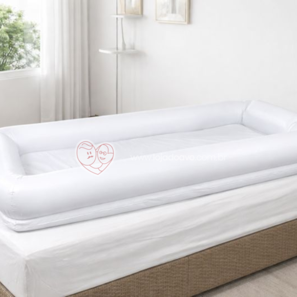 Cama Inflável Para Banho no Leito - Corpo Inteiro