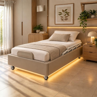 Cama Motorizada com 3 Movimentos