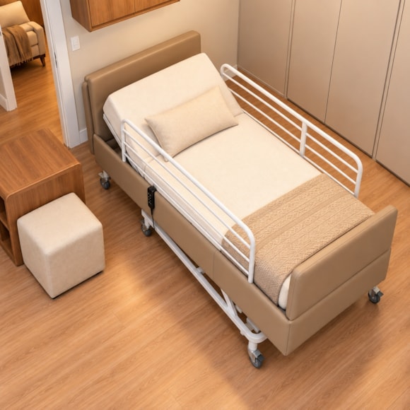 Cama Motorizada Steel com Colchão