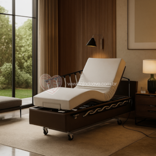 Cama Residencial Hospitalar Lucca