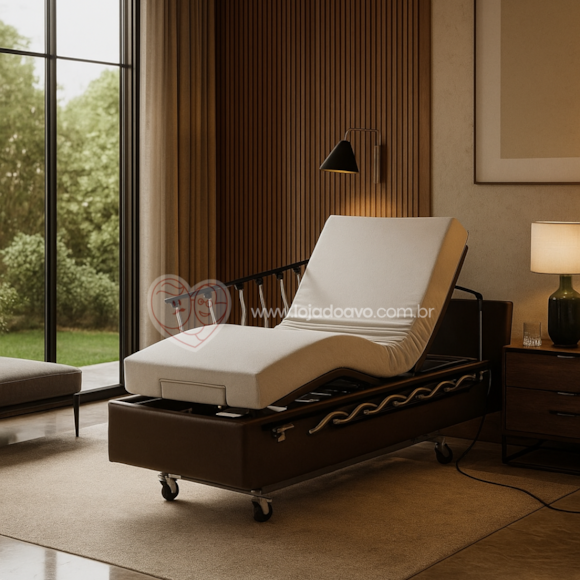 Cama Residencial Hospitalar Lucca