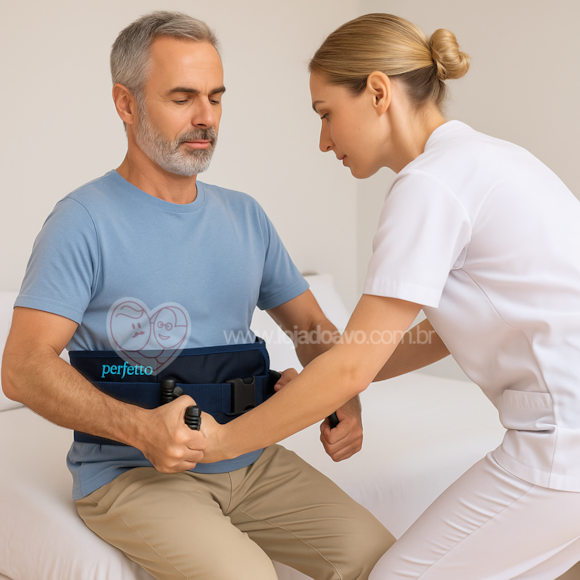Cinto de Transferência Abdominal - Mobilidade Segura