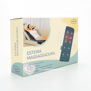 Esteira Massageadora Elétrica com 10 Motores de Massagem