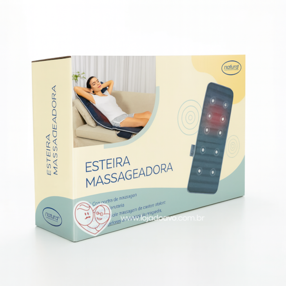 Esteira Massageadora Elétrica com 10 Motores de Massagem
