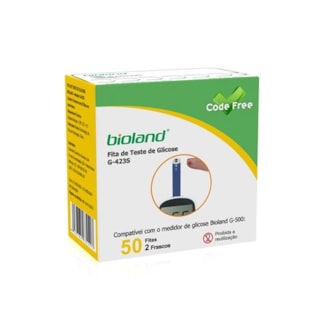 Fita para Glicosímetro - Caixa com 50 Fita para Glicosímetro - Caixa com 50