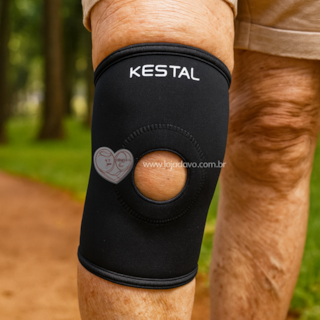 Joelheira com Orifício e Reforço