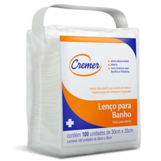 Lenço Para Banho CREMER - 100 unidades