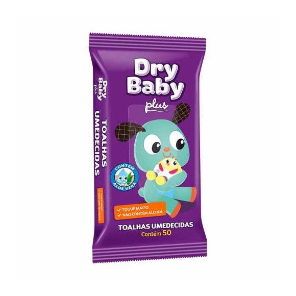 Lenço Umidecido Dry Baby