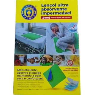 Lençol Ultra Absorvente Impermeável - Lavável