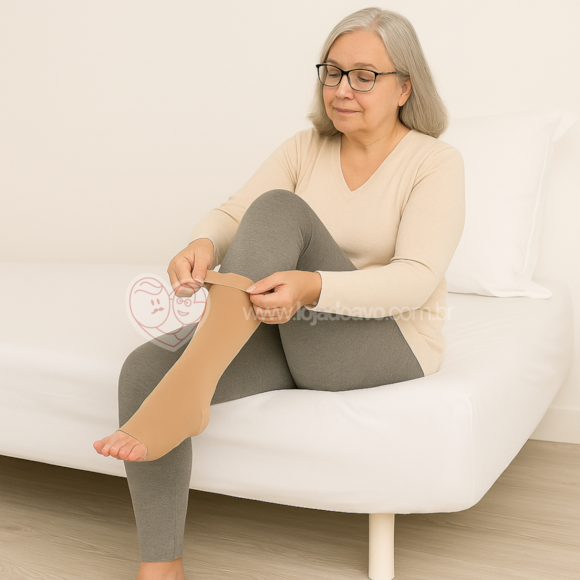 Meia de Compressão Venosan 20-30 mmHg  mod 06000 - Panturrilha (3/4)