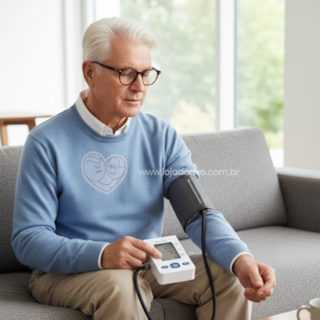 Monitor de Pressão Digital de Braço com Voz Ultra Max DBP-6177