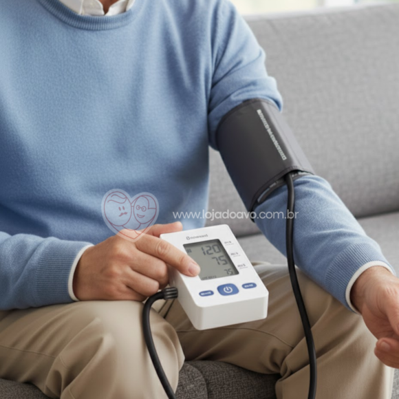 Monitor de Pressão Digital de Braço com Voz Ultra Max DBP-6177