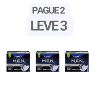 PAGUE 2 LEVE 3 - Absorvente Tena Men Nível 3