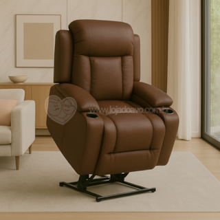Poltrona do Papai LIFT - Reclinável e com Aquecimento