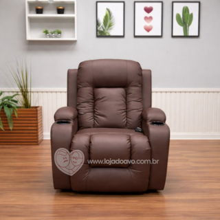 Poltrona do Papai LIFT - Suporte para Celular e Aquecimento