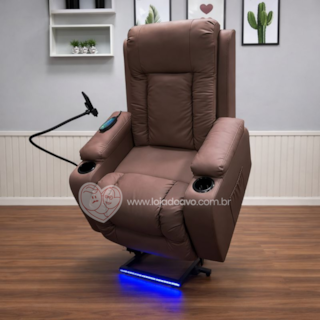 Poltrona do Papai LIFT - Suporte para Celular e Aquecimento