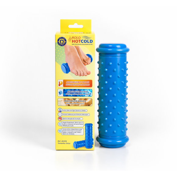 Rolo Hotcold para Massagem nos Pés – Alívio da Fascite Plantar
