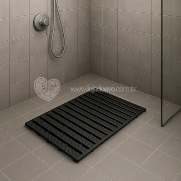 Tapete Anti-Derrapante Deck para Box 43cm x 61cm - Kapazi