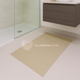 Tapete Antiderrapante Super Splash Palha 60CMx1M