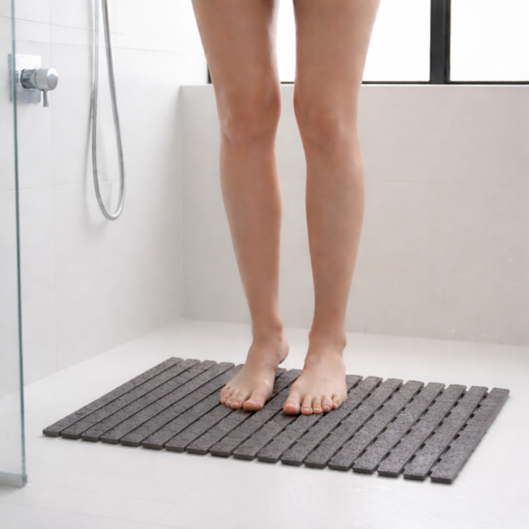 Tapete Banheiro Antiderrapante Box Deck Linear