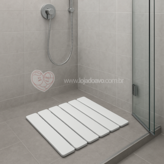 Tapete Estrado Antiderrapante Para Banheiro