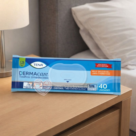 Toalha Umedecida TENA Dermacare